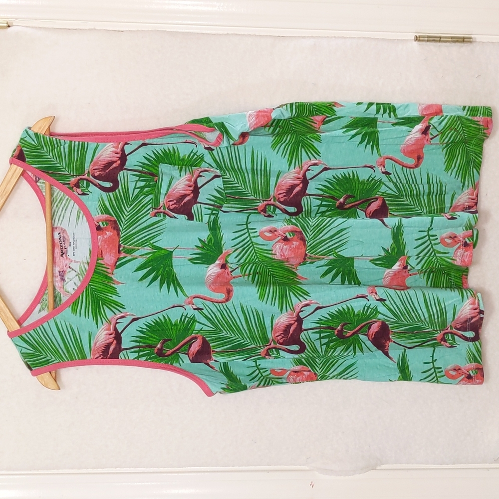 Men's Arizona brand flamingo tank, XXL